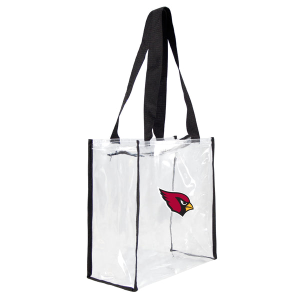littlearth Arizona Cardinals Clear Square Stadium Tote