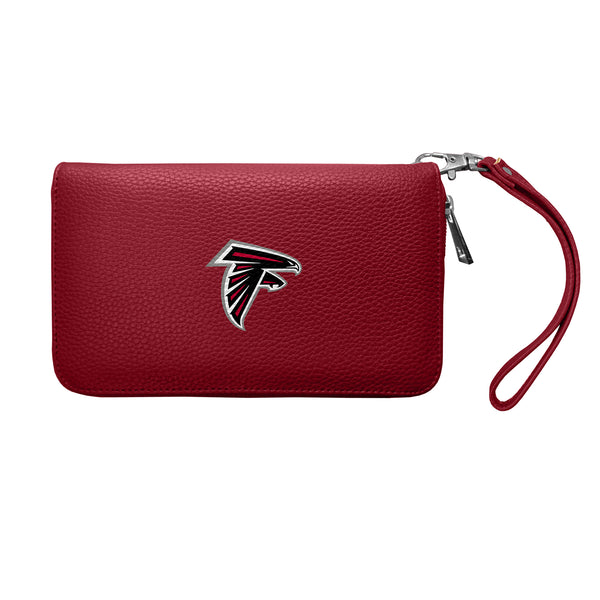 littlearth Atlanta Falcons Zip Organizer Wallet Pebble