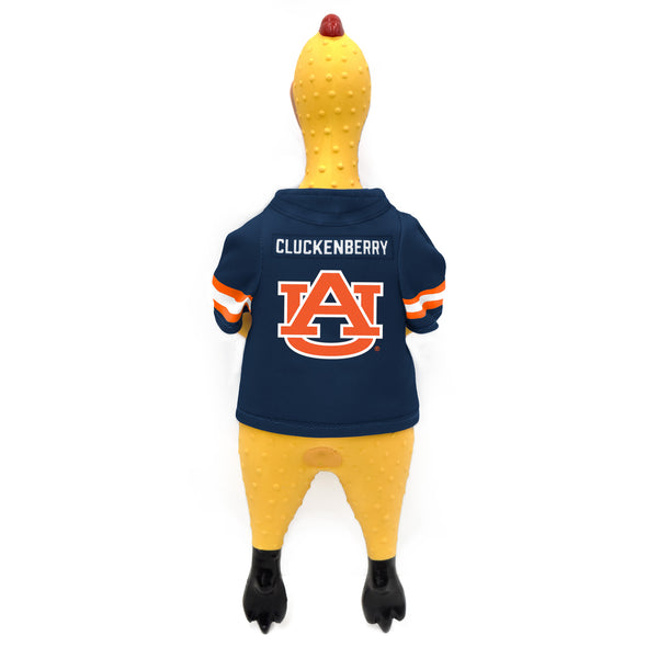 Littlearth Auburn University Rubber Chicken Pet Toy