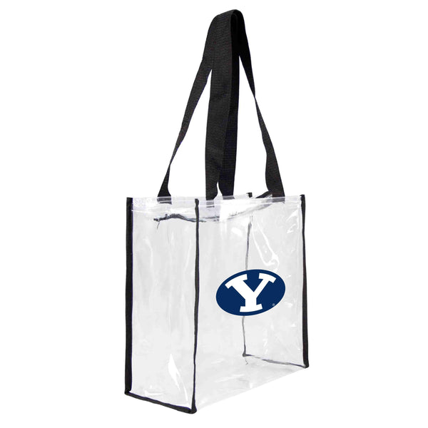 littlearth Brigham Young University Clear Square Stadium Tote