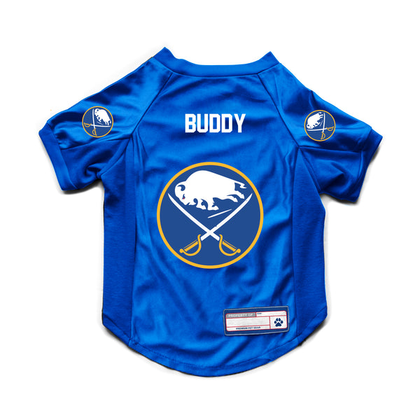 littlearth Buffalo Sabres Custom Pet Stretch Jersey