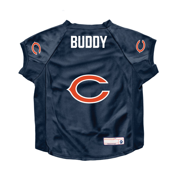 Littlearth Chicago Bears Big Custom Pet Stretch Jersey