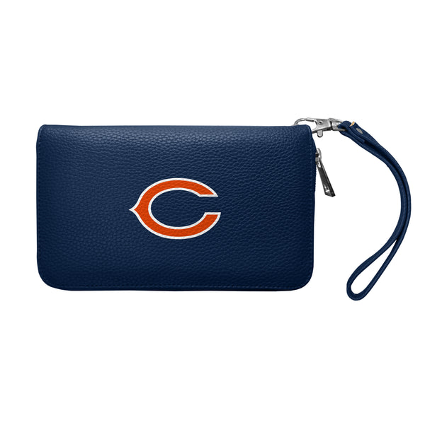 littlearth Chicago Bears Zip Organizer Wallet Pebble