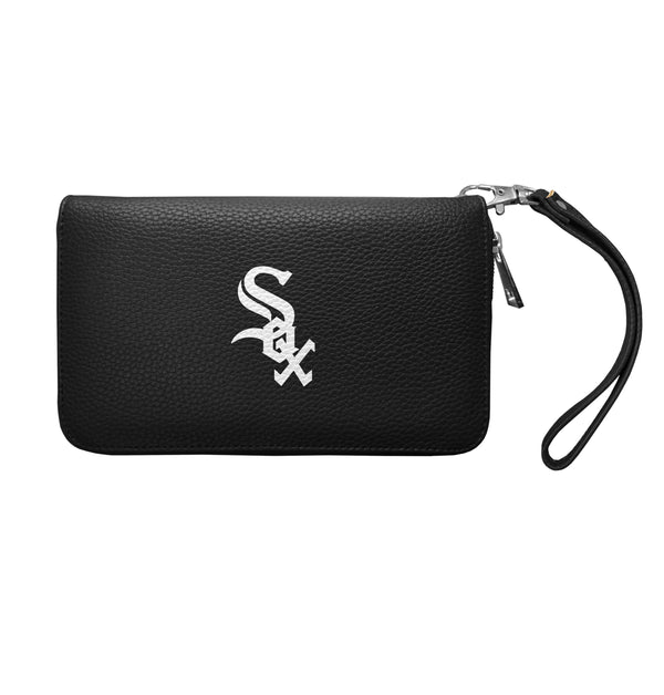 littlearth Chicago White Sox Zip Organizer Wallet Pebble