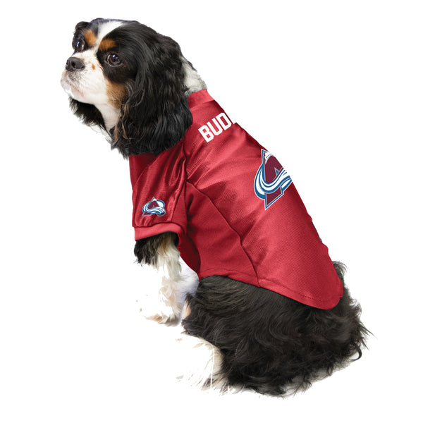Littlearth Colorado Avalanche Custom Pet Stretch Jersey