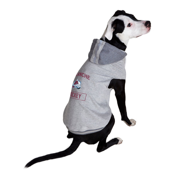 Littlearth Colorado Avalanche Pet Hooded Crewneck Type