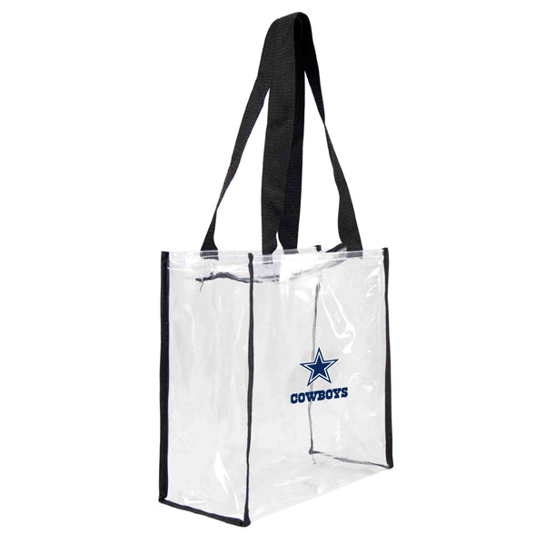 littlearth Dallas Cowboys Clear Square Stadium Tote