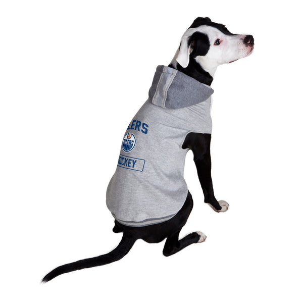 Littlearth Edmonton Oilers Pet Hooded Crewneck Type