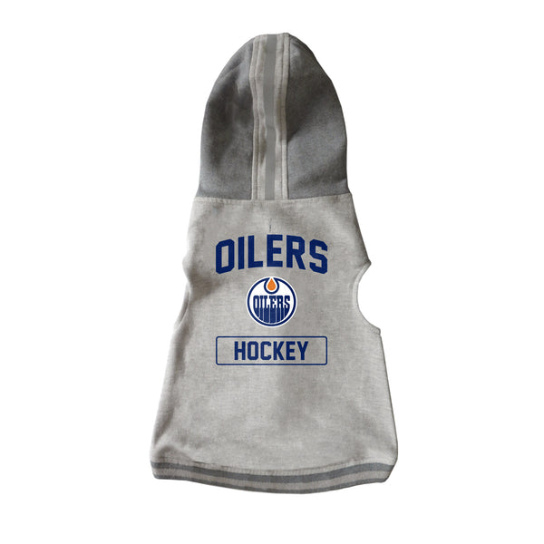 Littlearth Edmonton Oilers Pet Hooded Crewneck Type