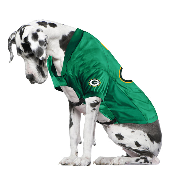 Littlearth Green Bay Packers Big Custom Pet Stretch Jersey