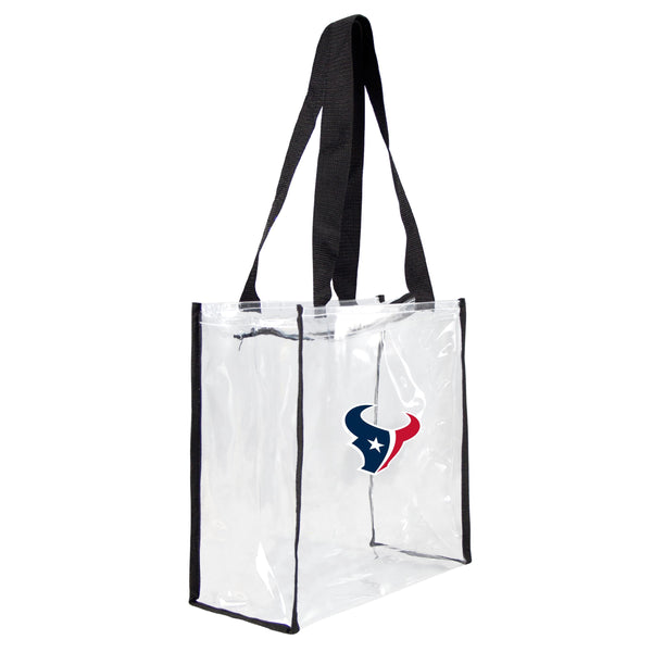 littlearth Houston Texans Clear Square Stadium Tote