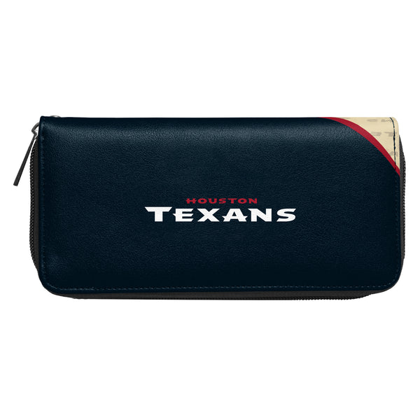 Littlearth Houston Texans Curve Zip Organizer Wallet