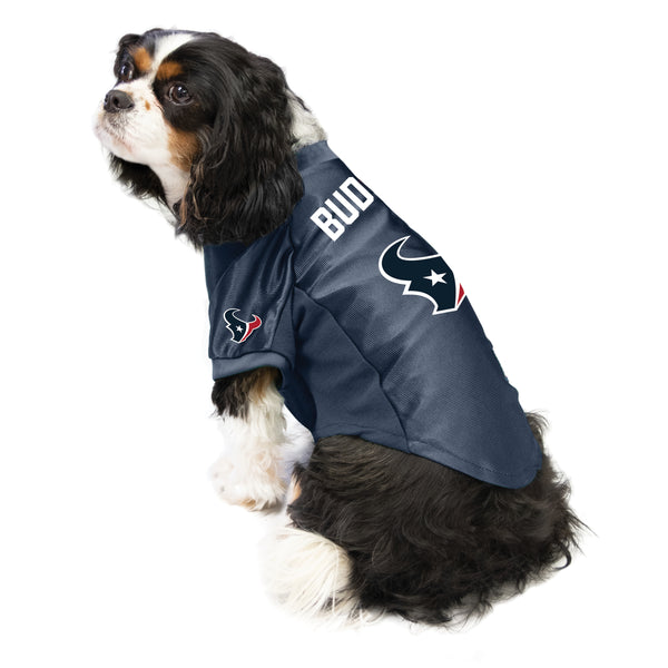 Littlearth Houston Texans Custom Pet Stretch Jersey