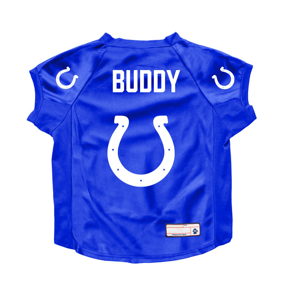 Littlearth Indianapolis Colts Big Custom Pet Stretch Jersey