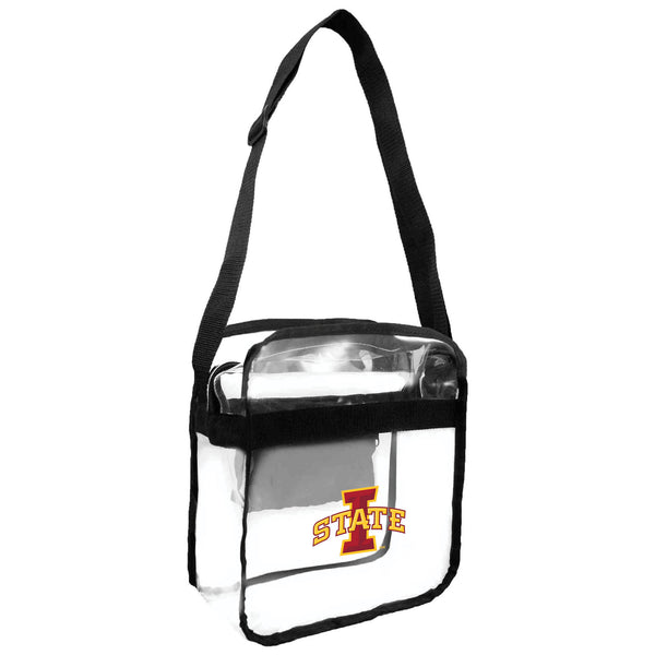 littlearth Iowa State University Clear Carryall Crossbody