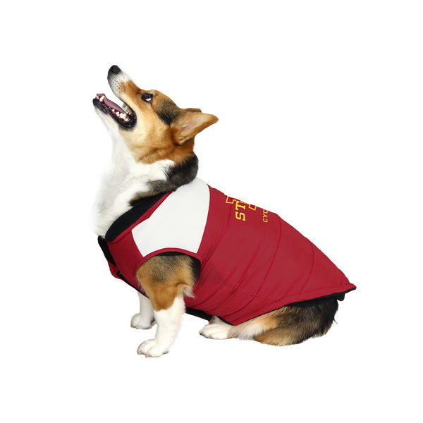Littlearth Iowa State University Pet Parka Puff Vest