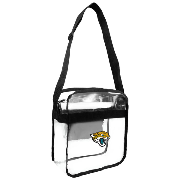 littlearth Jacksonville Jaguars Clear Carryall Crossbody