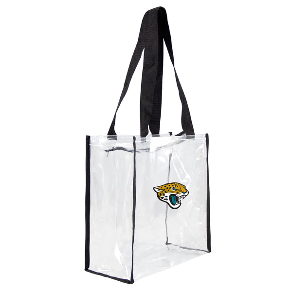 littlearth Jacksonville Jaguars Clear Square Stadium Tote