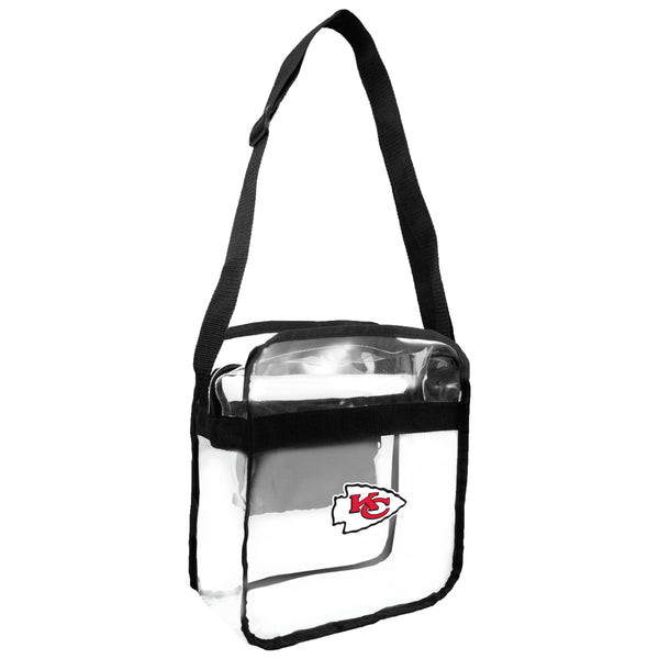 littlearth Kansas City Chiefs Clear Carryall Crossbody
