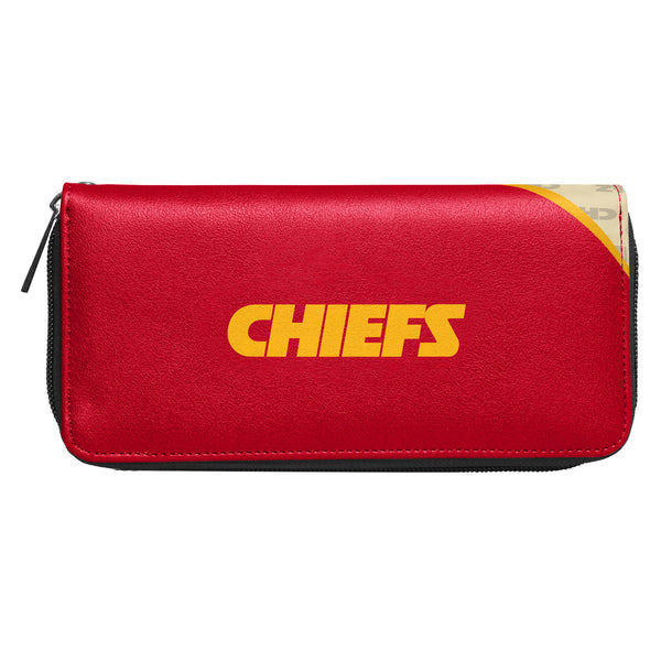 Littlearth Kansas City Chiefs Curve Zip Organizer Wallet
