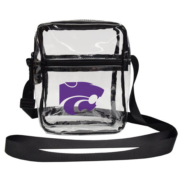 littlearth Kansas State University Clear Sideline Purse