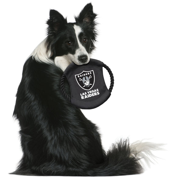 Littlearth Las Vegas Raiders Team Flying Disc Pet Toy