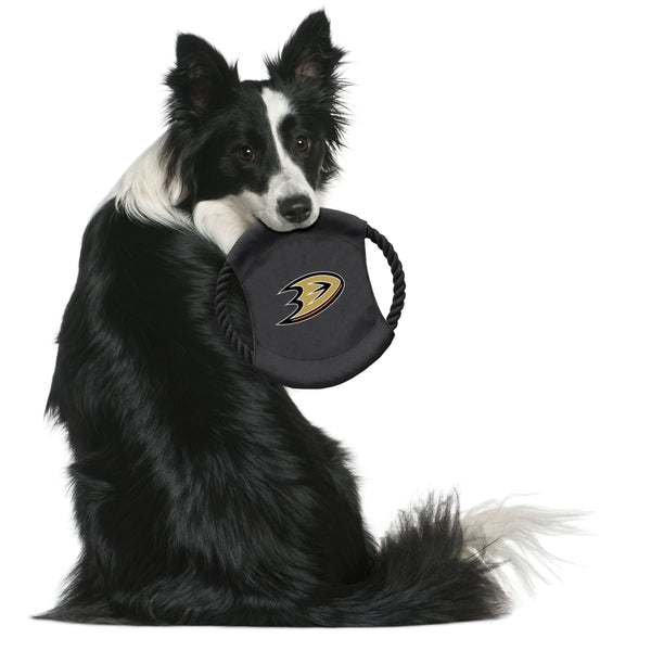 Littlearth Anaheim Ducks Team Flying Disc Pet Toy