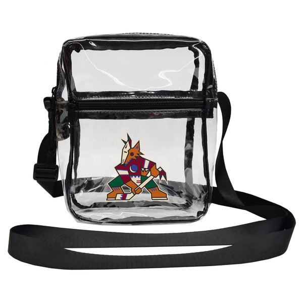 littlearth Arizona Coyotes Clear Sideline Purse