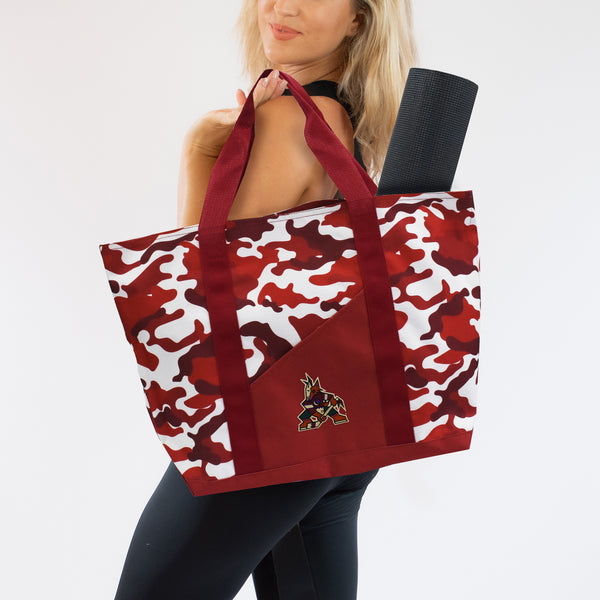 Littlearth Arizona Coyotes Super-Duty Camo Tote