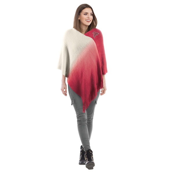Littlearth Atlanta Falcons Dip Dye Poncho