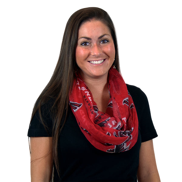 Littlearth Atlanta Falcons Sheer Infinity Scarf