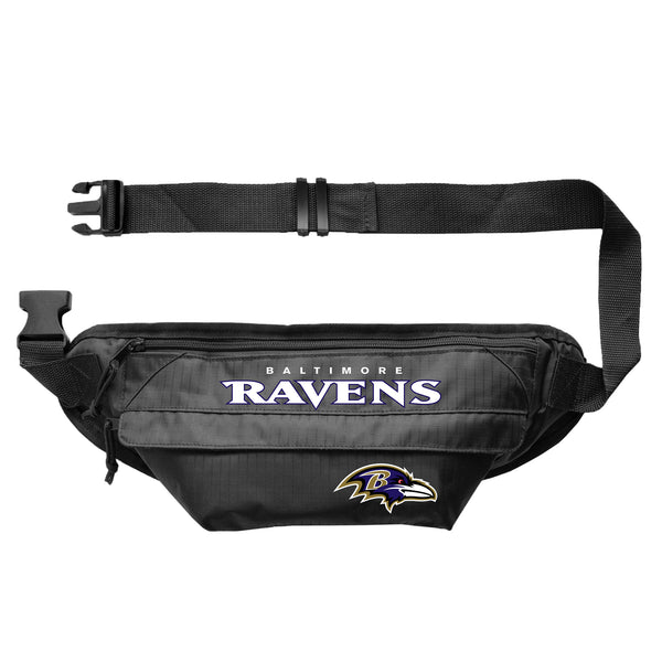 littlearth Baltimore Ravens Large Fanny Pack
