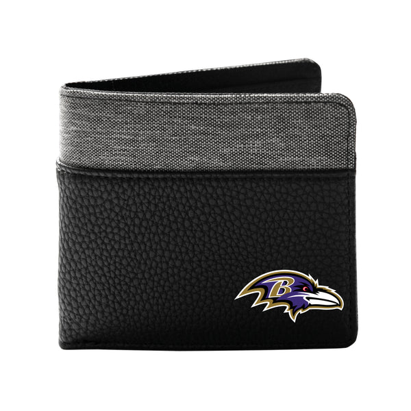 littlearth Baltimore Ravens Pebble BiFold Wallet
