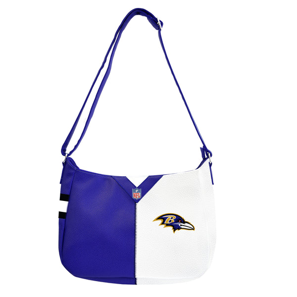 littlearth Baltimore Ravens Pebble Split Hobo