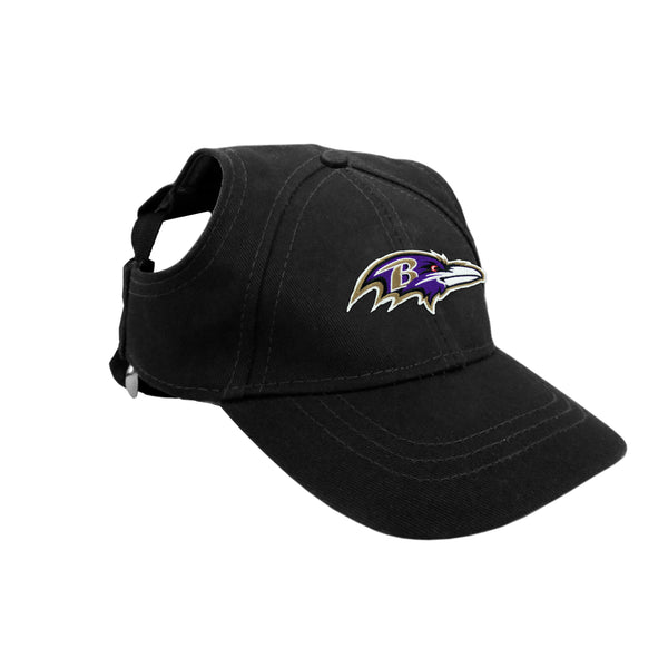littlearth Baltimore Ravens Pet Baseball Hat