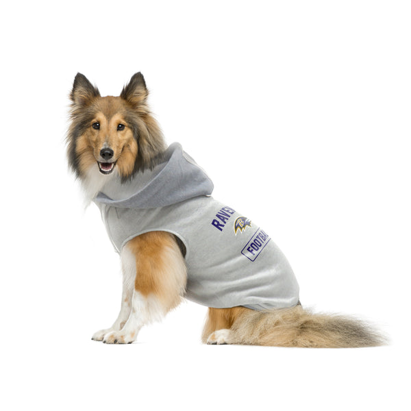 Littlearth Baltimore Ravens Pet Hooded Crewneck