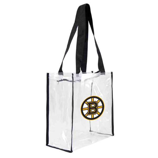 littlearth Boston Bruins Clear Square Stadium Tote