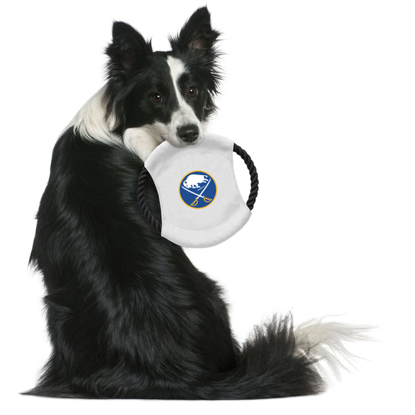 Littlearth Buffalo Sabres Team Flying Disc Pet Toy
