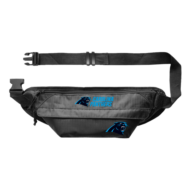 littlearth Carolina Panthers Large Fanny Pack