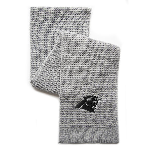 littlearth Carolina Panthers Waffle Scarf