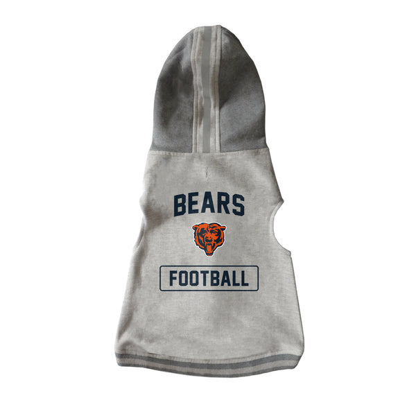 littlearth Chicago Bears Pet Hooded Crewneck