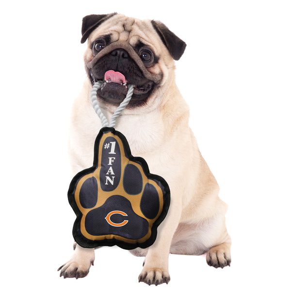 Littlearth Chicago Bears Super Fan Pet Toy