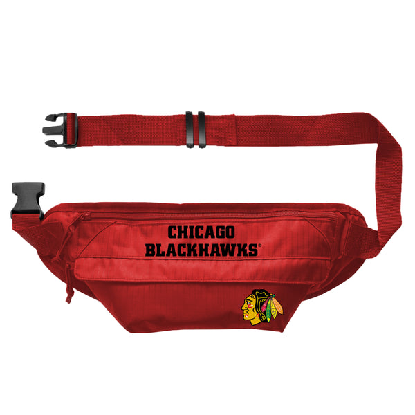 littlearth Chicago Blackhawks Large Fanny Pack