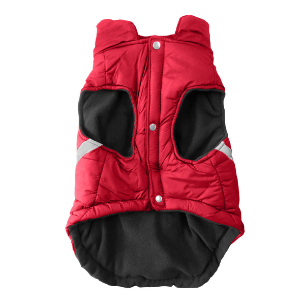 Littlearth Chicago Blackhawks Pet Puffer Vest