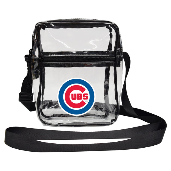 littlearth Chicago Cubs Clear Sideline Purse