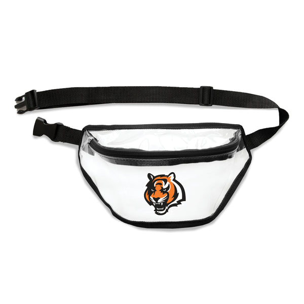 littlearth Cincinnati Bengals Clear Fanny Pack