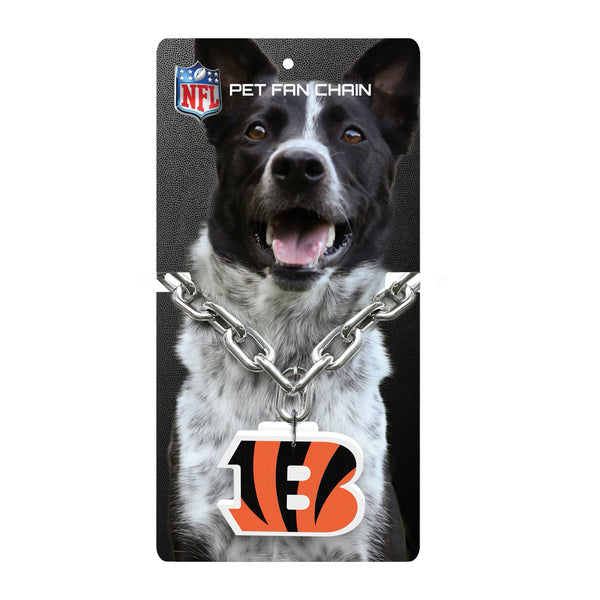 Littlearth Cincinnati Bengals Pet Fan Chain