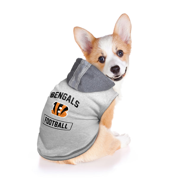 Littlearth Cincinnati Bengals Pet Hooded Crewneck