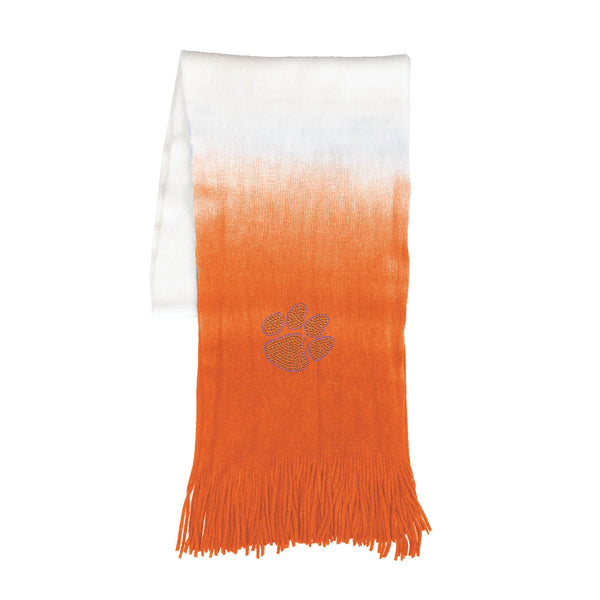 littlearth Clemson University Dip Dye Scarf