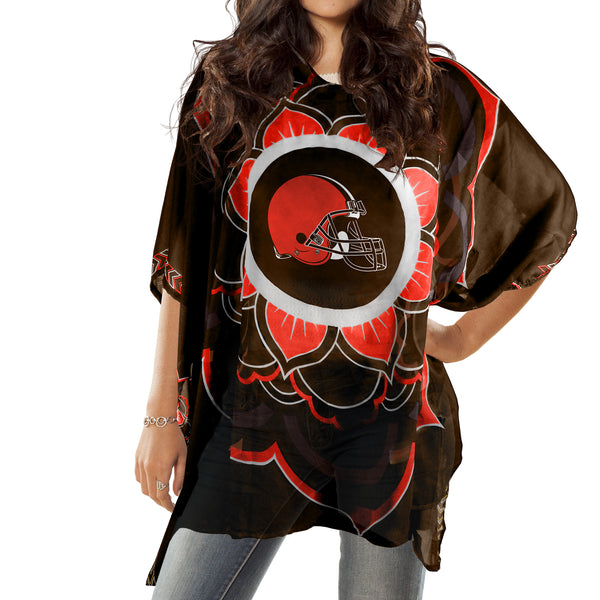 Littlearth Cleveland Browns Caftan Flower